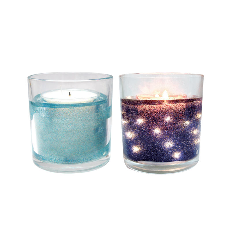Velas coloridas com sensor de luz