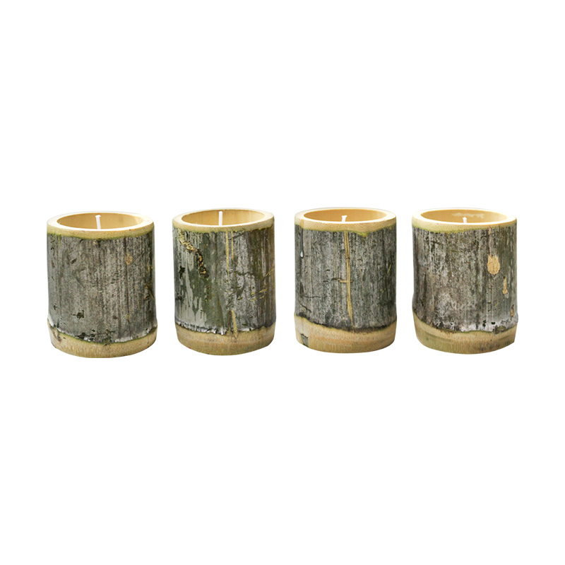 Vela copo de aromaterapia de bambu original