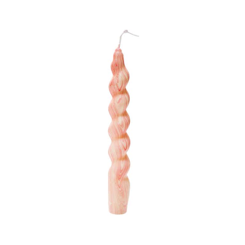 Cera de fio torcido rosa